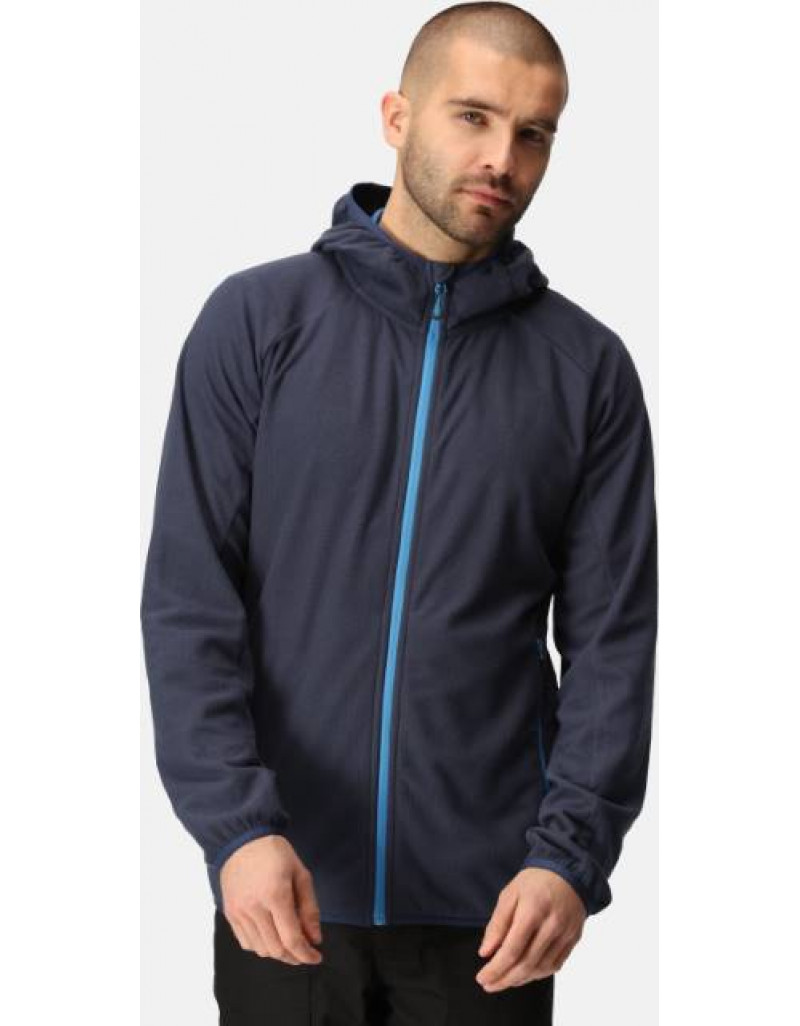 Jachetă din fleece cu glugă structurată „Navigate”